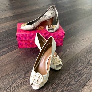 Tory Burch women shoes size 7.5 (two pairs)